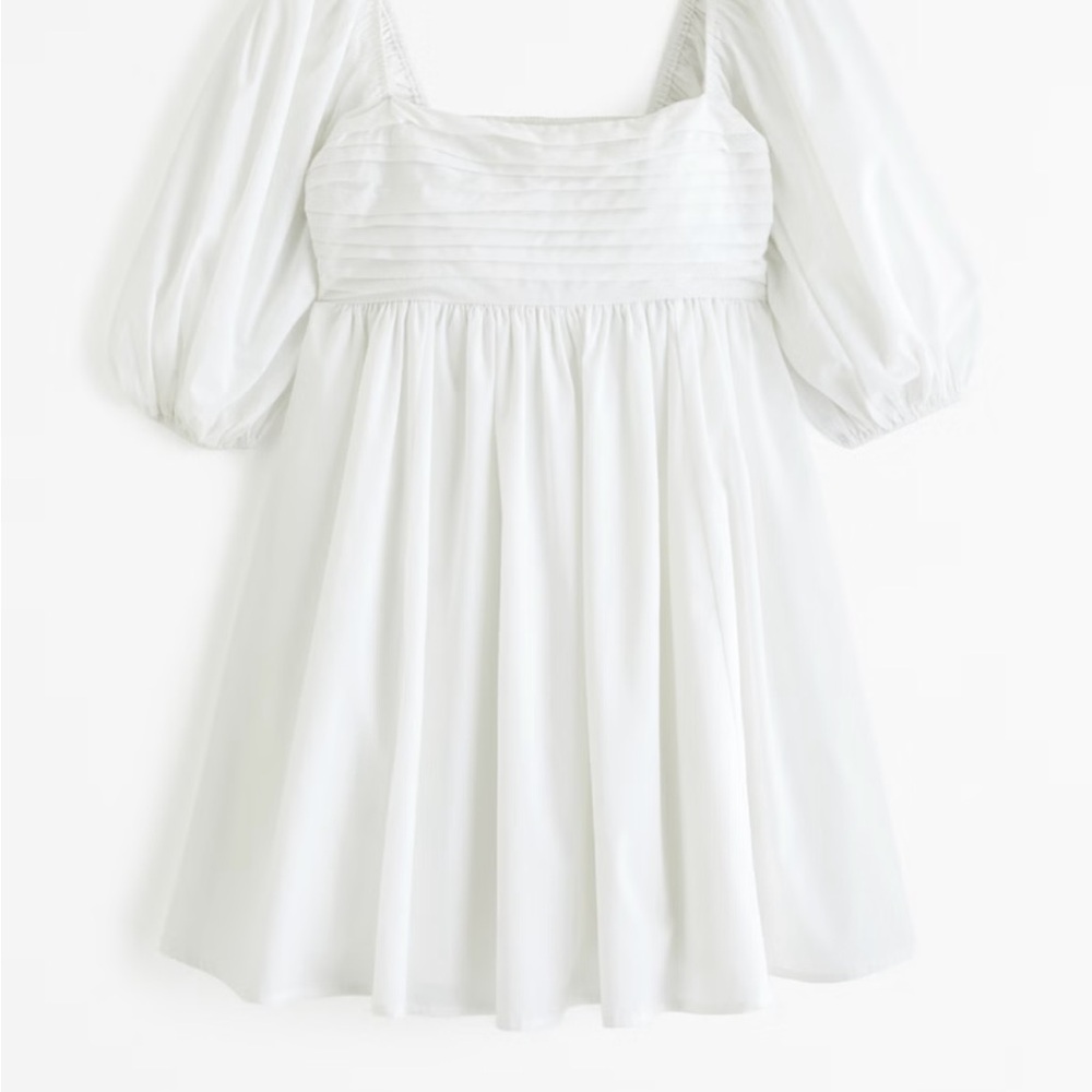 The A&F Emerson Poplin Puff Sleeve Mini Dress